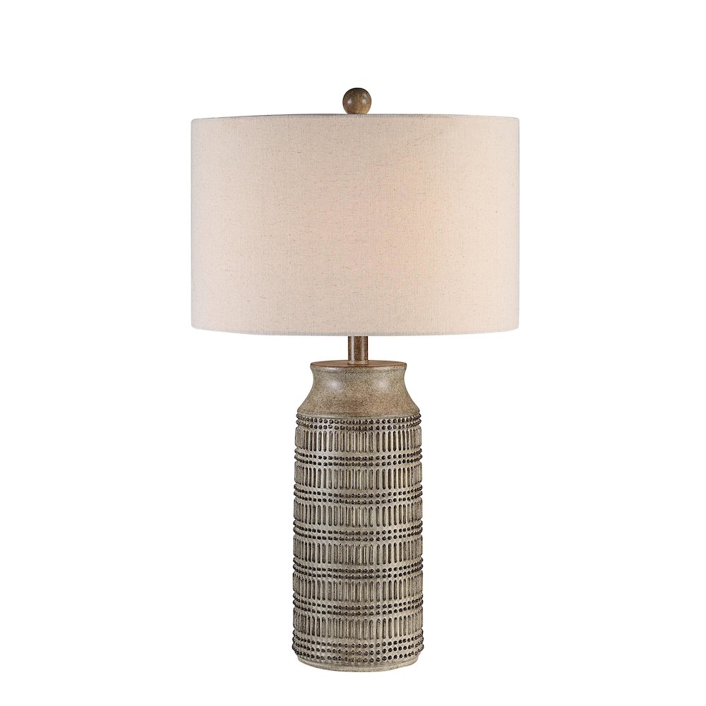 Tarragona 28" Height Table Lamp, Brown. Picture 3
