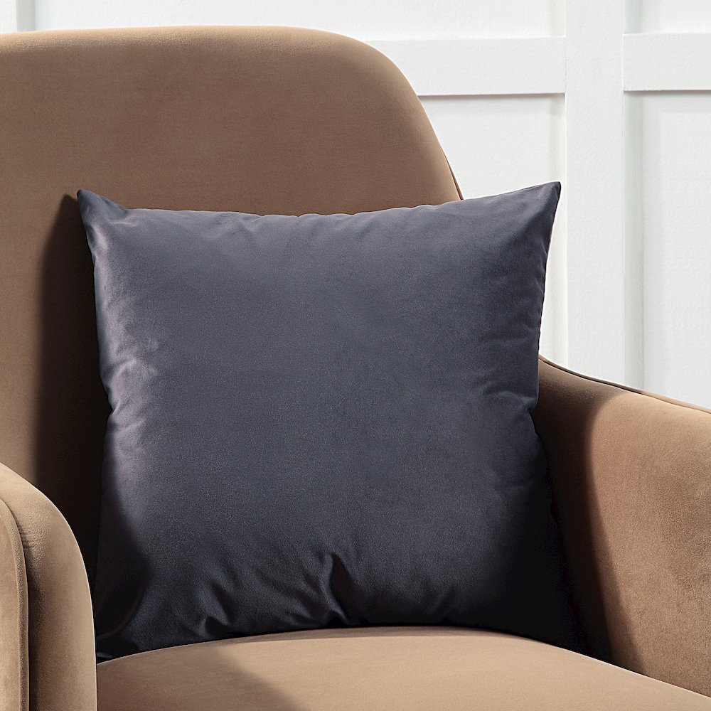 Anemone 20X20 Indoor Pillow, Slate Grey. Picture 2