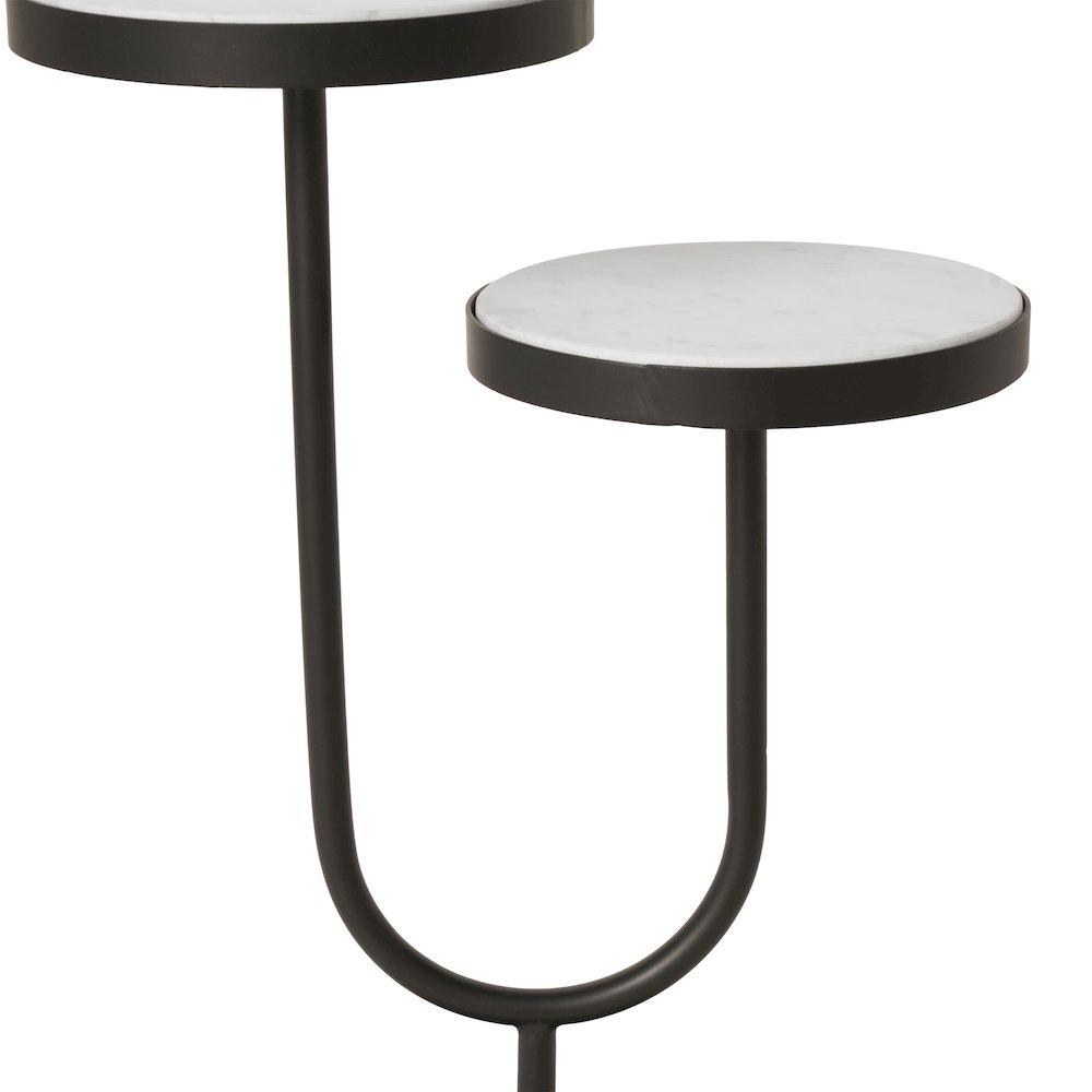 Ambra 25" Height Table, Black. Picture 5