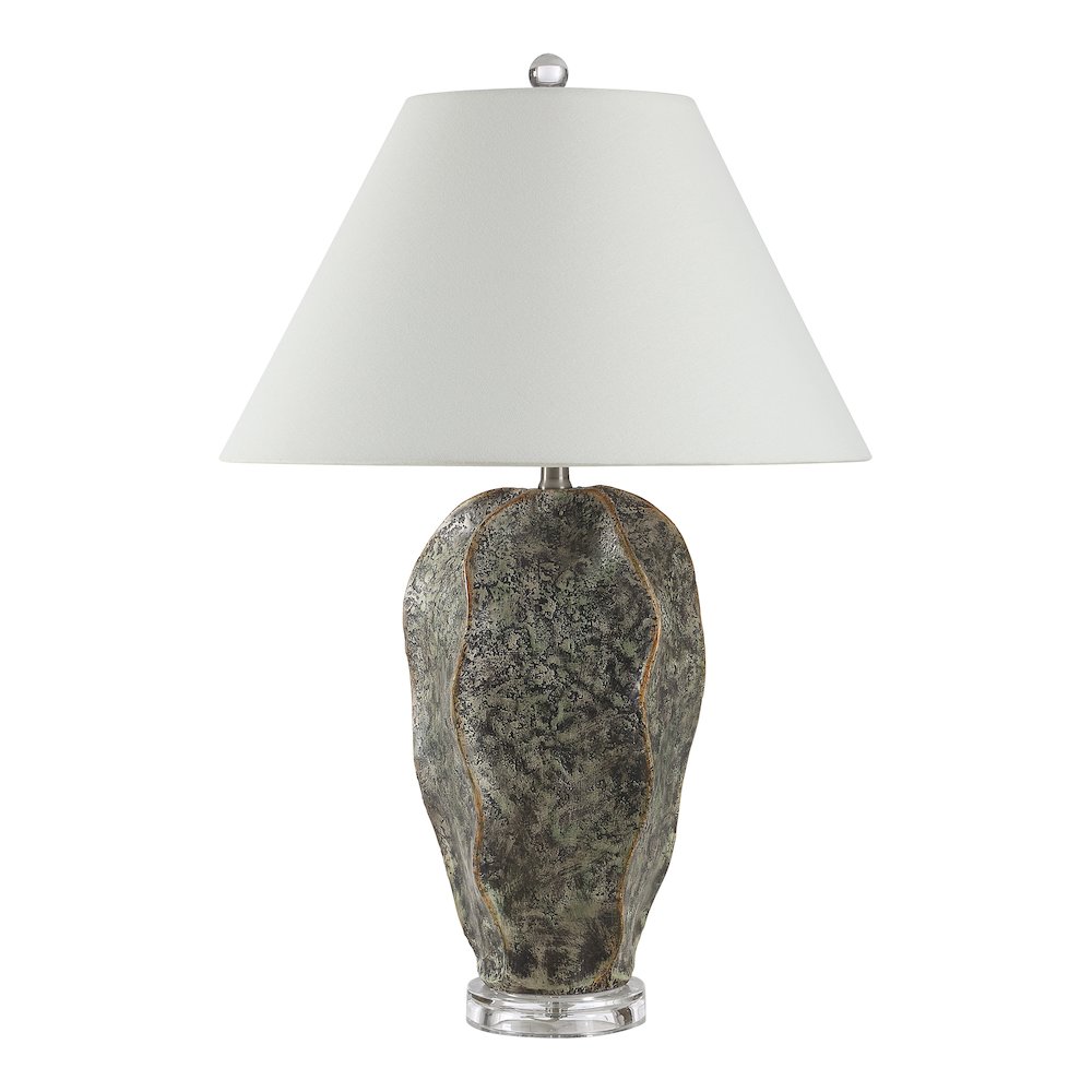Poppi 27.0" Height Table Lamps, Dark Green. Picture 3