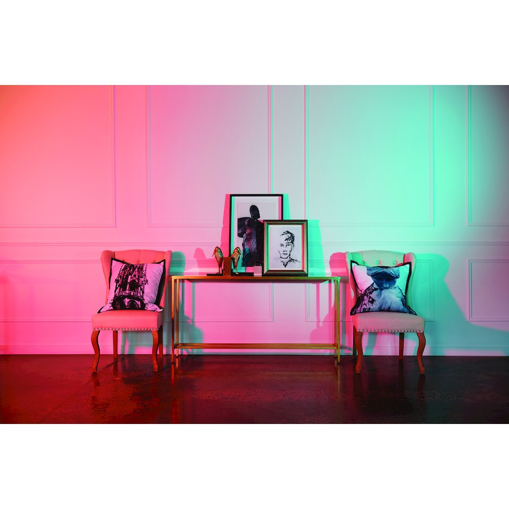 Studio Line - Sketch 4 Piece Wide Wall Art, Black. Picture 2