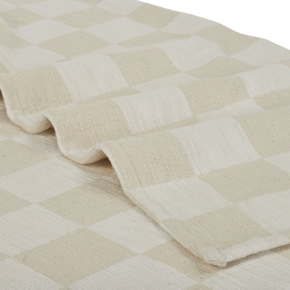 Grandi 70X50 Throw, Ivory. Picture 5