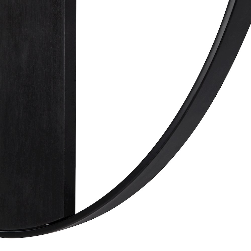 Romy Wall Clock In Black Color. Picture 5