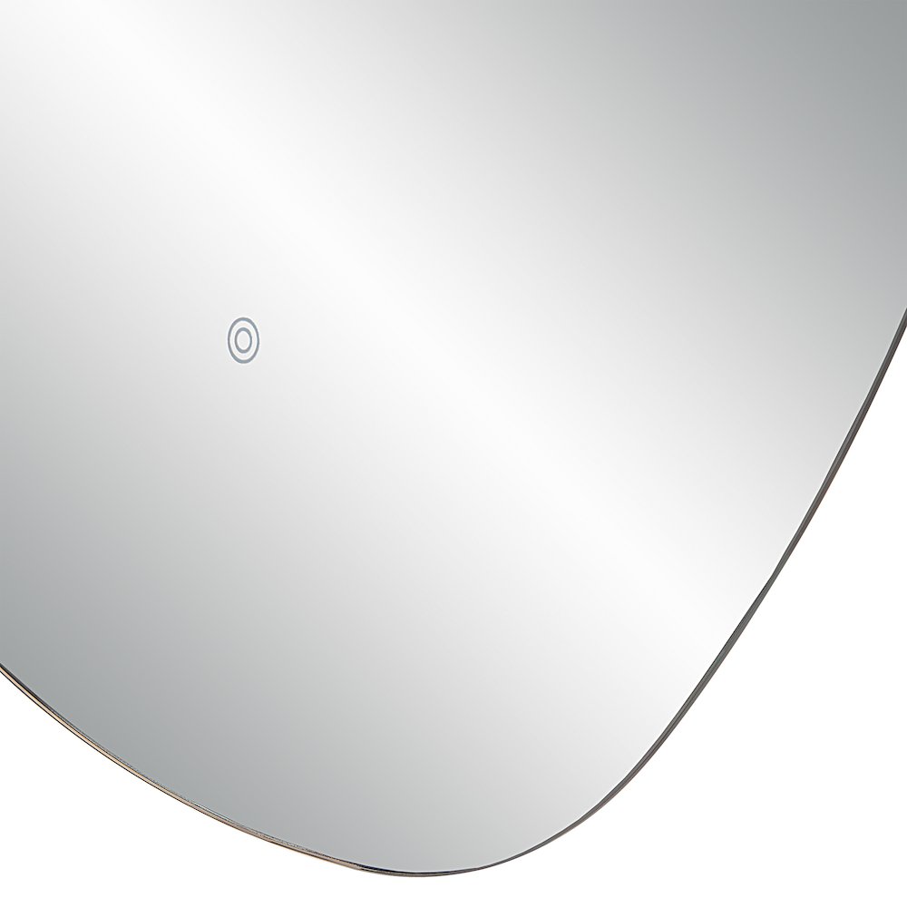 Forli 45" Tall Irregular Led Mirror, Clear. Picture 5