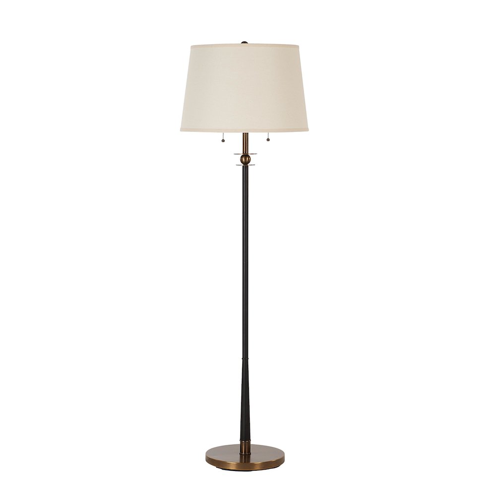Alban 59" Height Floor Lamp, Black. Picture 1