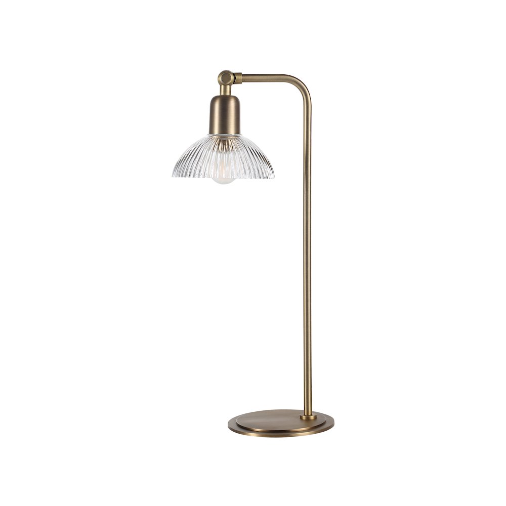 Samos 20.75" Height Table Lamps, Antique Brushed Brass. Picture 1