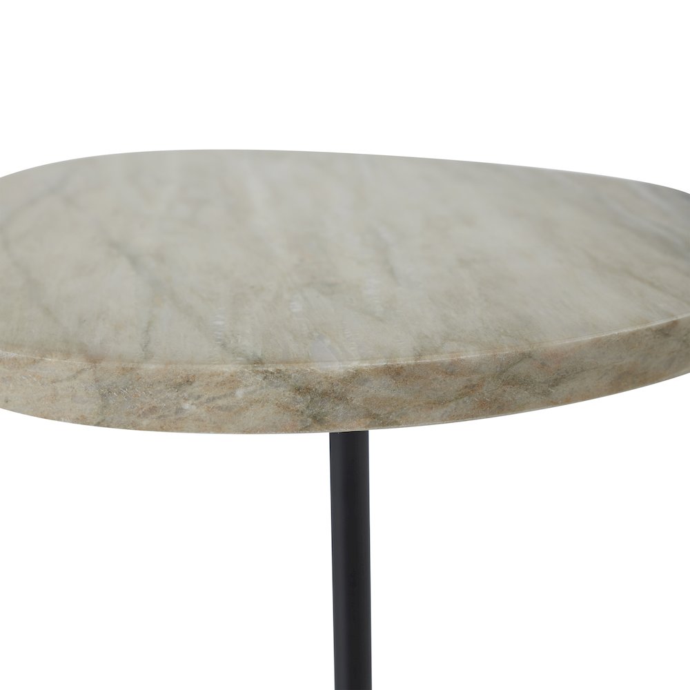 Bethany Side Table In Black Color. Picture 4