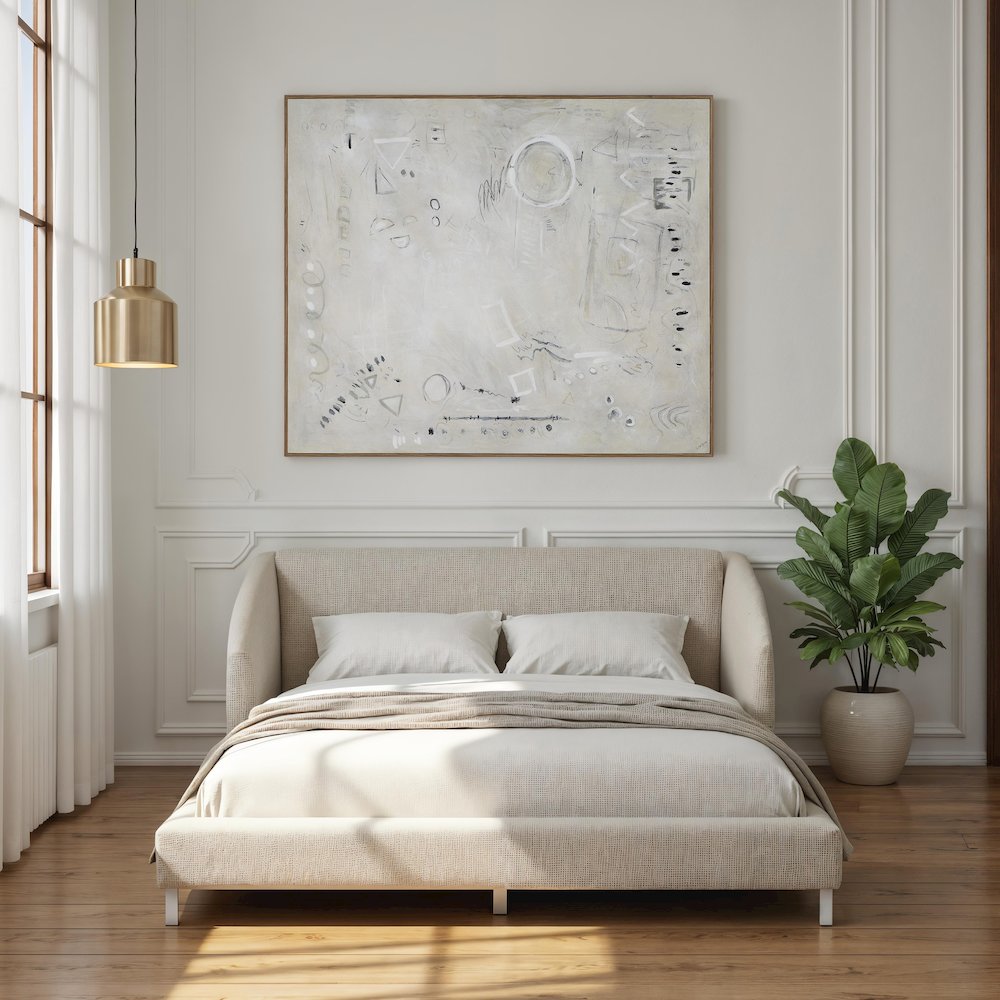 Reims 60" H x 50" W Canvas Art. Picture 2