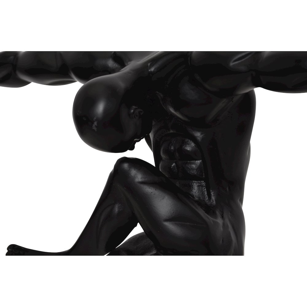 MORTAL Matte Black STATUE. Picture 4