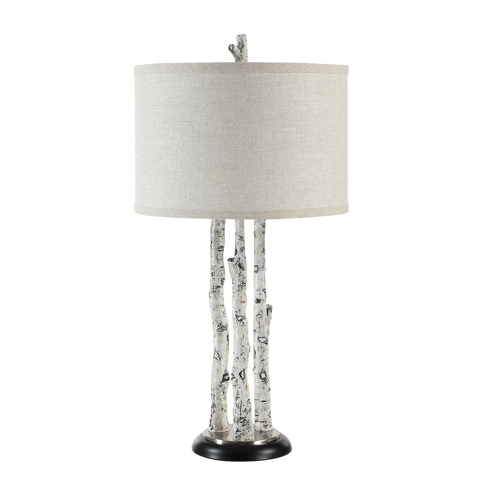 Naousa 29.4" Height Table Lamp, Grey. Picture 3