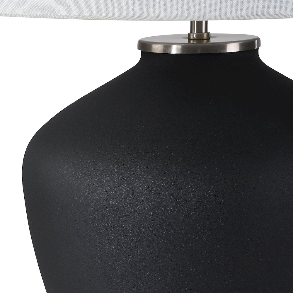 Jennie 27.5" Height Table Lamp, Black. Picture 3