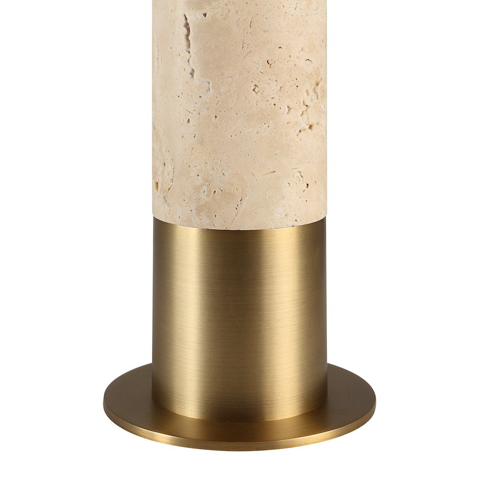 Amadora 27.75" Height Table Lamp, Beige. Picture 3
