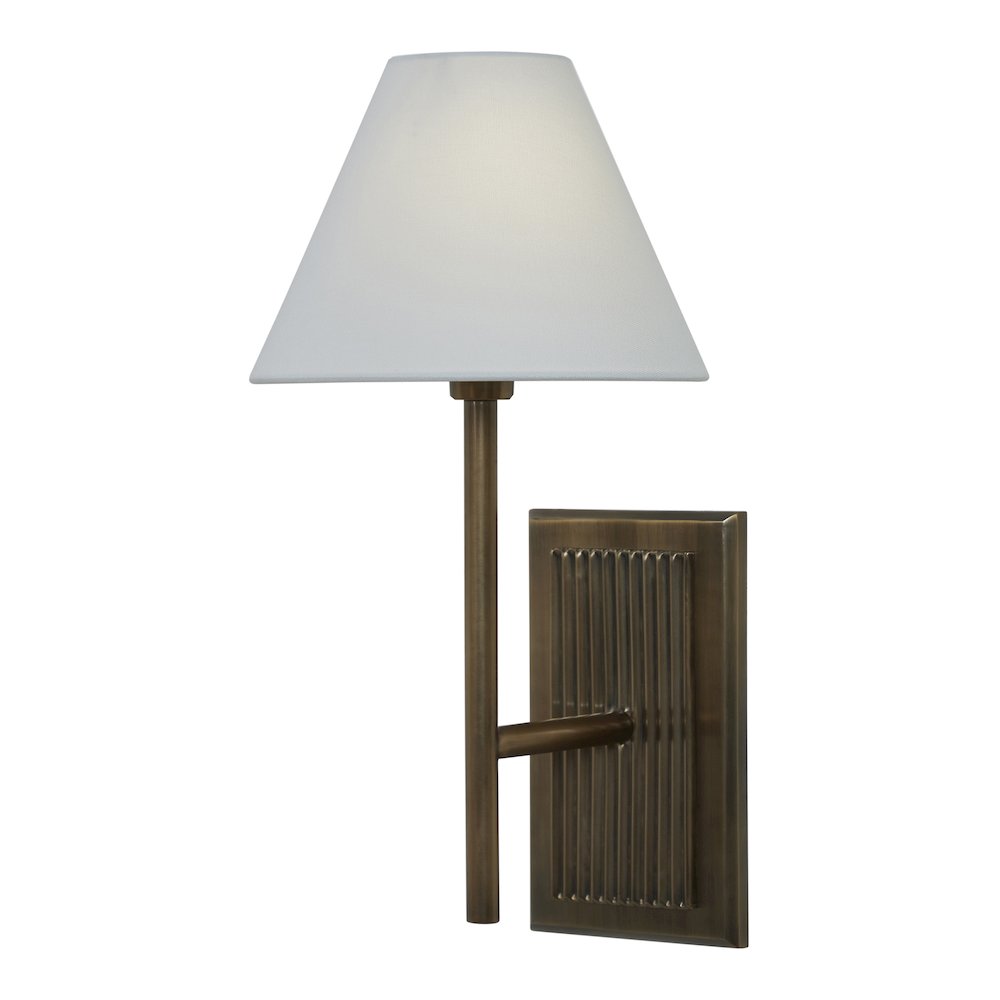 Solaria 19" Dark Antique Brushed Brass 1-Light Wall Sconce. Picture 3