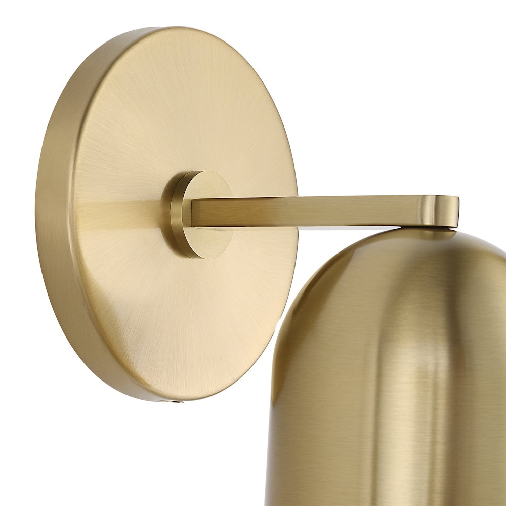 Vorona Wall Sconce In Yellow Color. Picture 4