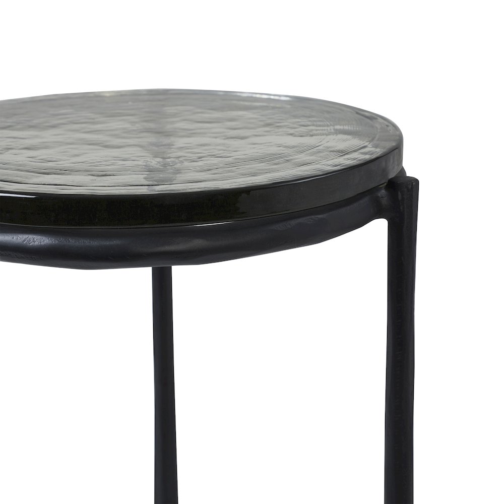 Avila Side Table In Black Color. Picture 3