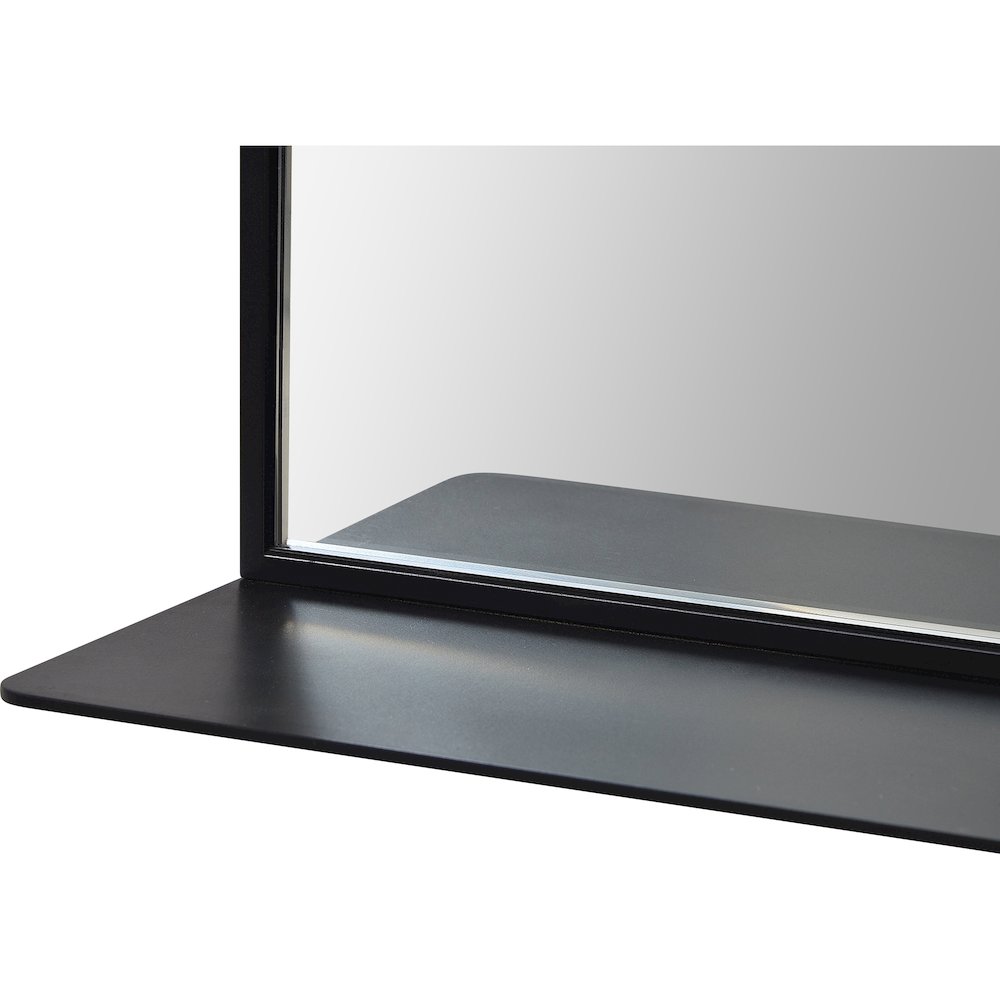 Wearstley 35 in. x 35 in Arch Framed Mirror. Picture 5