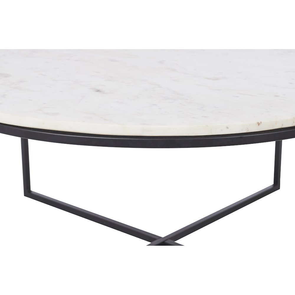 Livia MATTE BLACK COFFEE TABLE. Picture 4