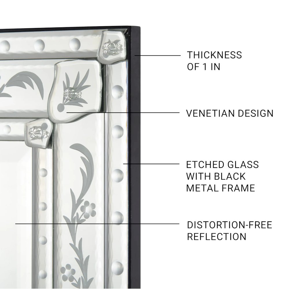 Venetian Mirror, Vertical. Picture 5