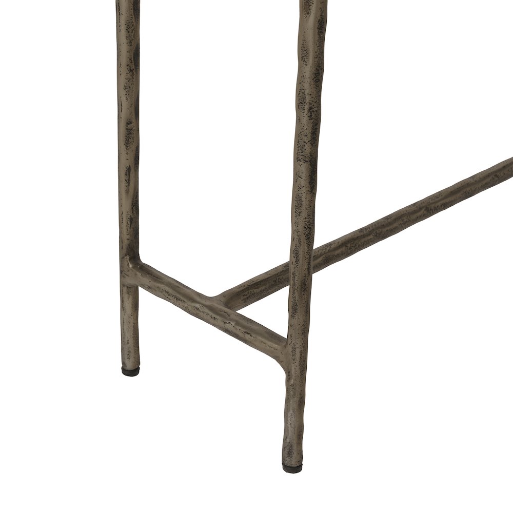 Nara 30.8" Height Table, Yellow. Picture 4