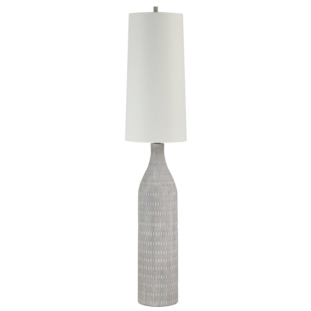 Crimsom 66.5" Height Floor Lamp, Cream. Picture 1