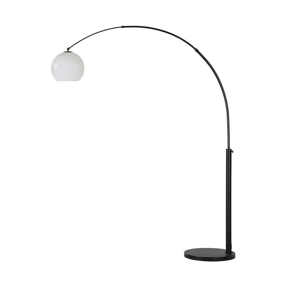 Pura 82" Height Floor Lamp, Black. Picture 1