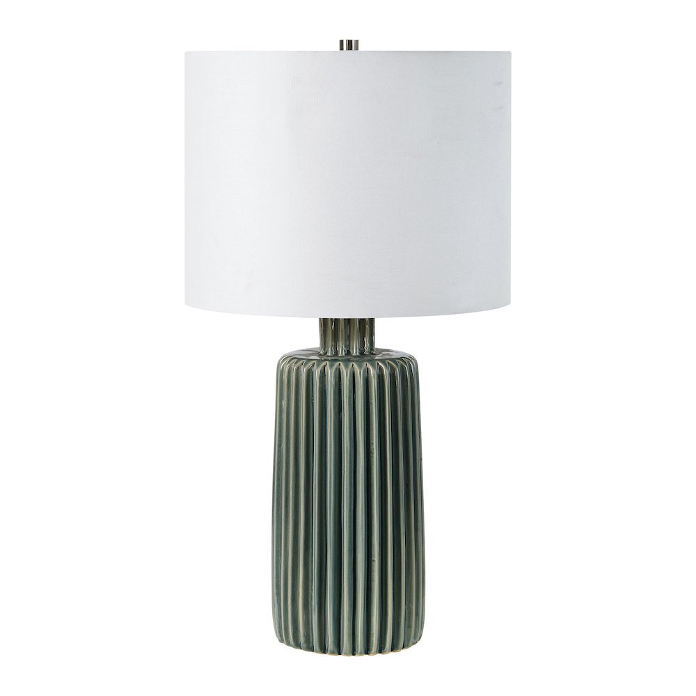 Roza 24.5" Length Table Lamp, Olive. Picture 1