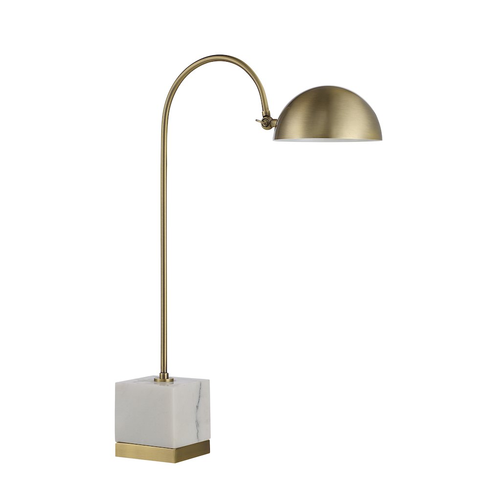 Volos 27" Length Table Lamp, White. Picture 1