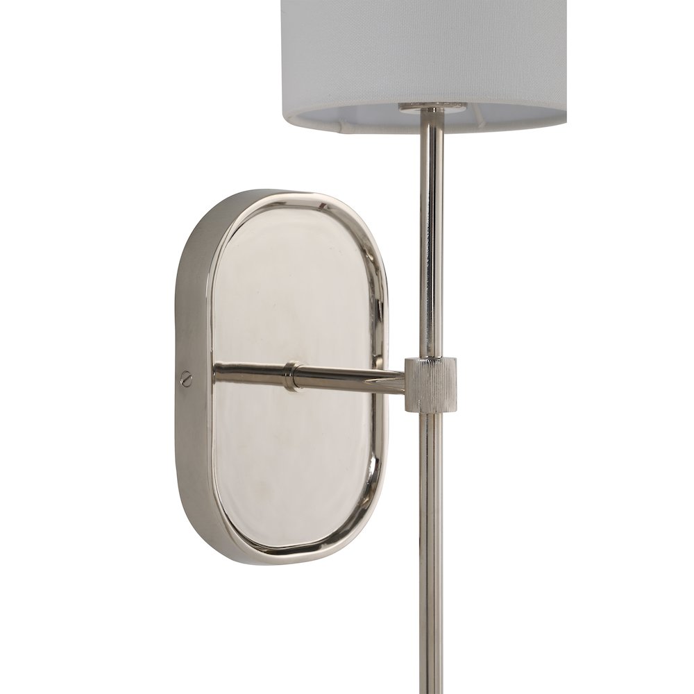 Whitney 17.5" Height Wall Sconce, Grey. Picture 4