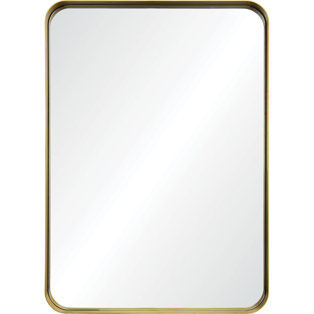 Barton 30 in. x 42 in. Rectangular Framed Mirror. Picture 1