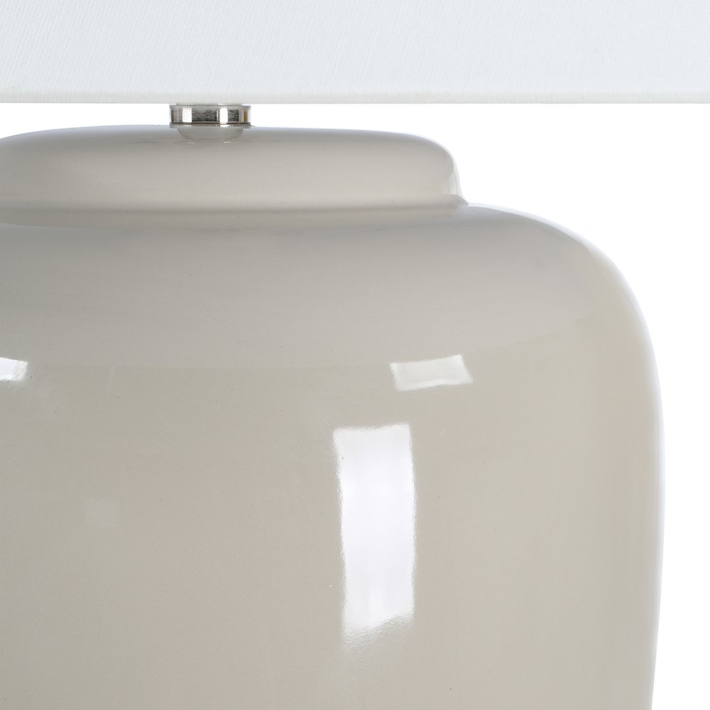 Anne 28.75" Tall Ceramic Table Lamp. Picture 4