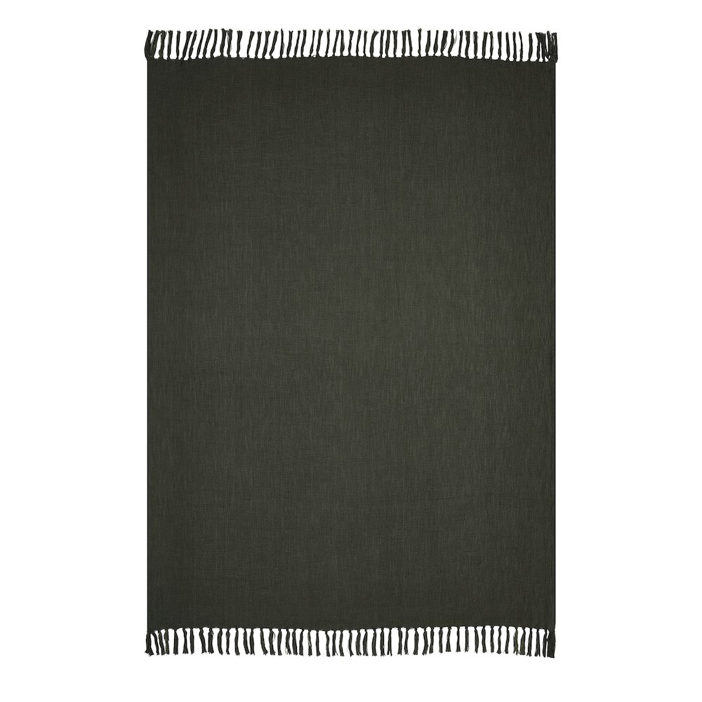 Chalamet 70X50 Throw, Olive. Picture 1