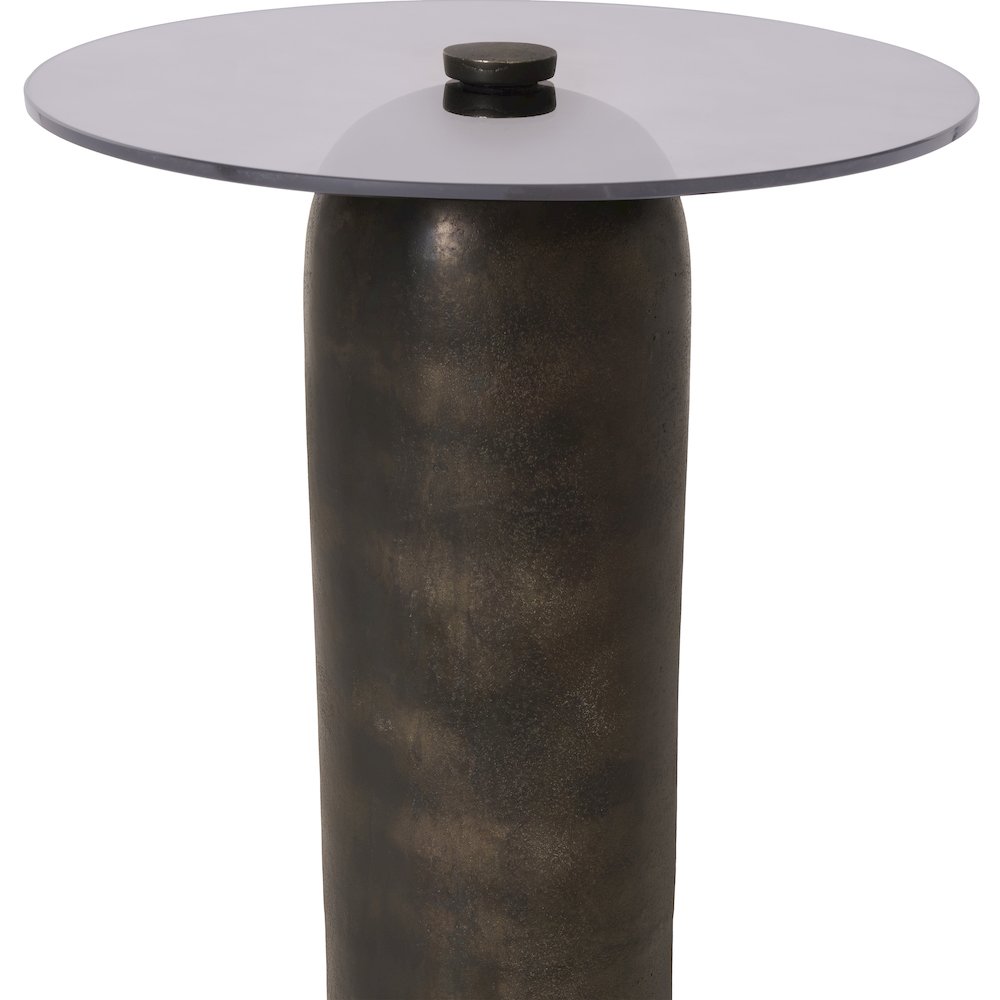 Arta 23" Height Table, Black. Picture 3