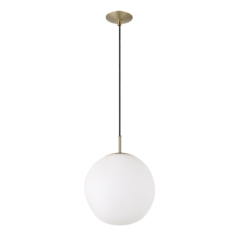 Koa 124.5" Height Ceiling Fixture, Etched White. Picture 3