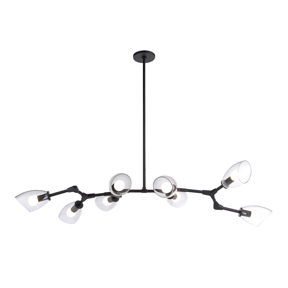 Camino Ceiling Fixture In Black Color. Picture 6