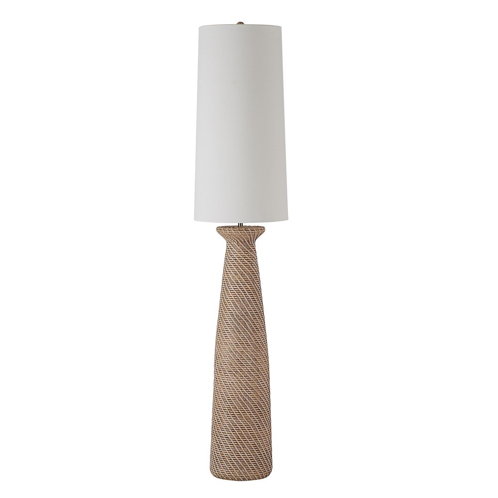 Nathalie 66.75" Height Floor Lamp, Cream. Picture 1