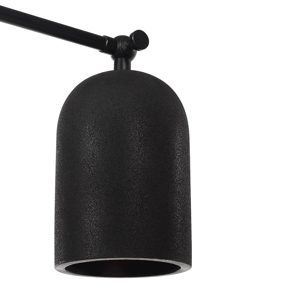 Saskia 69.25" Height Ceiling Fixture, Matte Black. Picture 4