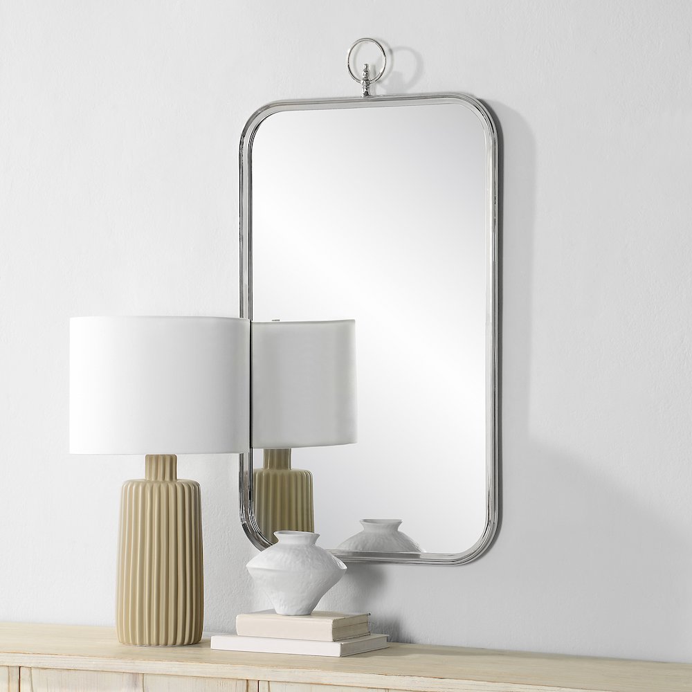 Dios Wall Mirror In Grey Color. Picture 2