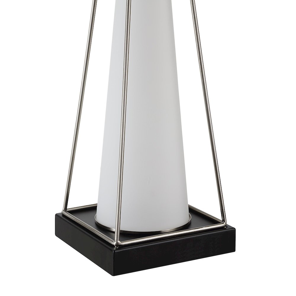 Navagio 28" Height Table Lamp, White. Picture 4