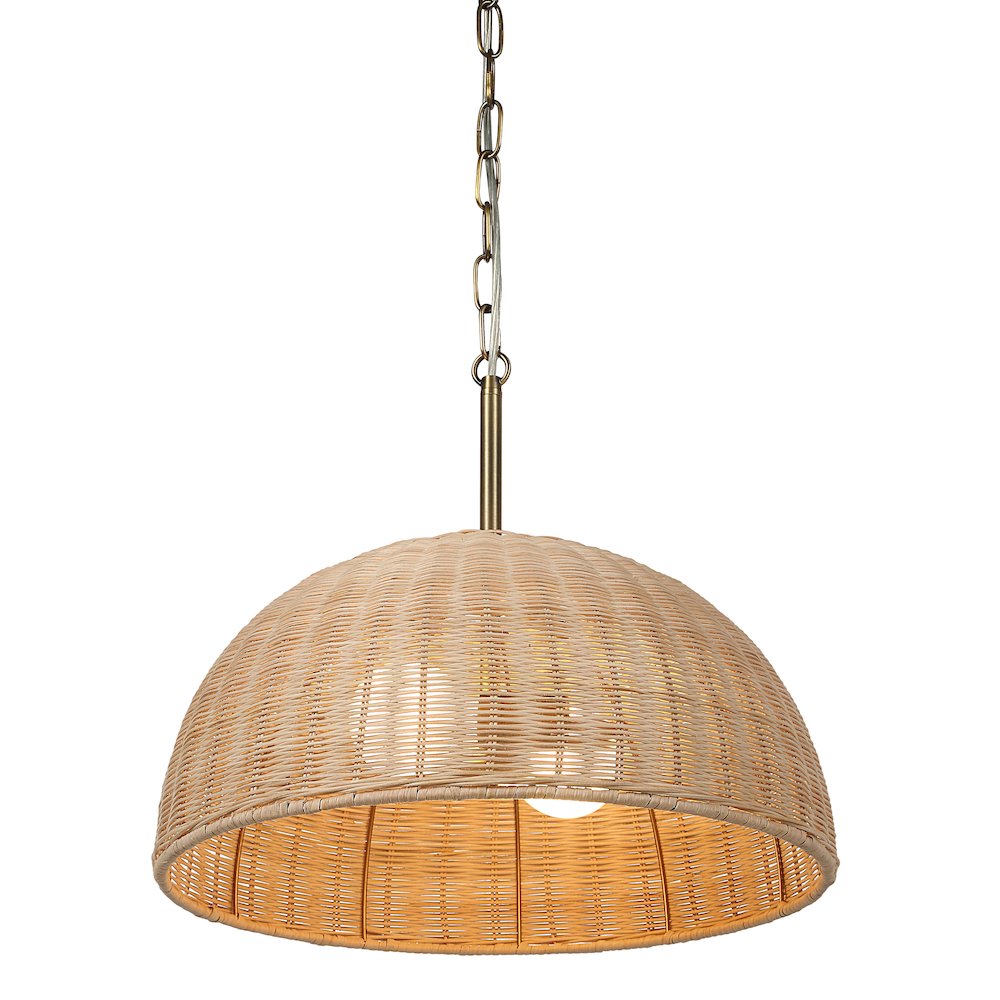 Ciara 77" Height Ceiling Fixture, Dark Antique Brushed Brass. Picture 2