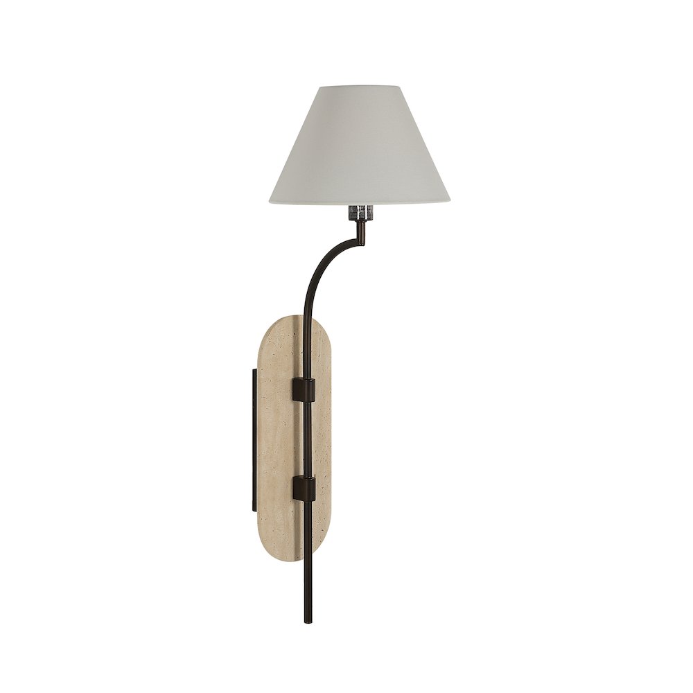 Acca 27.5" Height Wall Sconces, Dark Antique Bronze. Picture 3