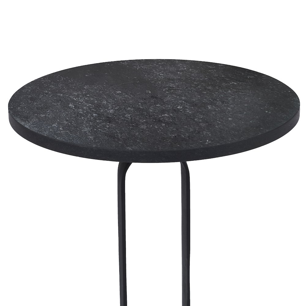 Eryx Side Table In Black Color. Picture 5