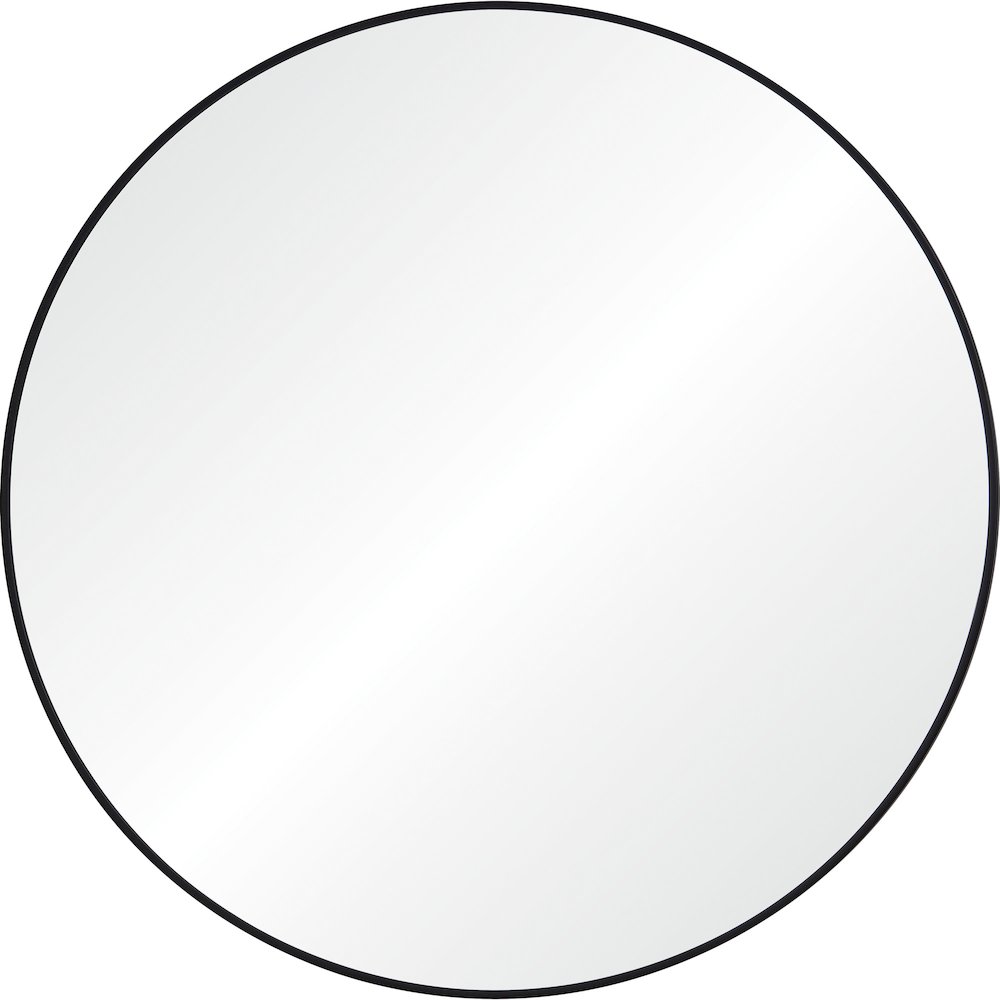Posadas 36 x 36 Round Framed Mirror. Picture 1