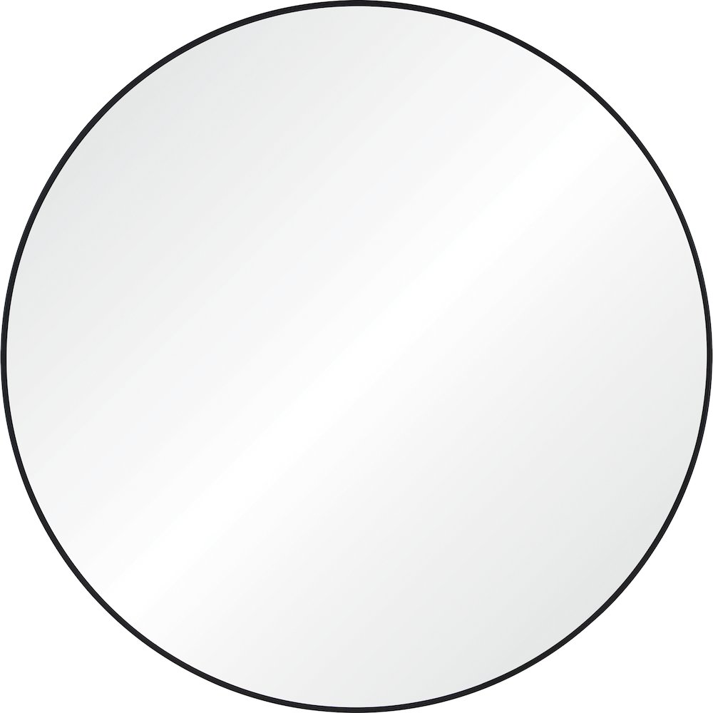 Cori 40 in. x 40 in. Round Framed Mirror. Picture 1