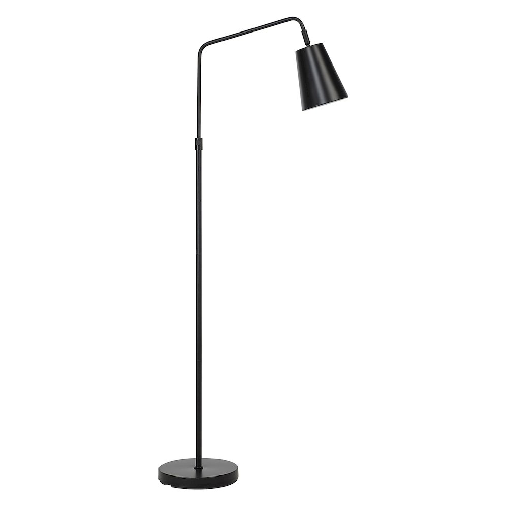 Nottingham 47.5" Height Floor Lamp, Black. Picture 5