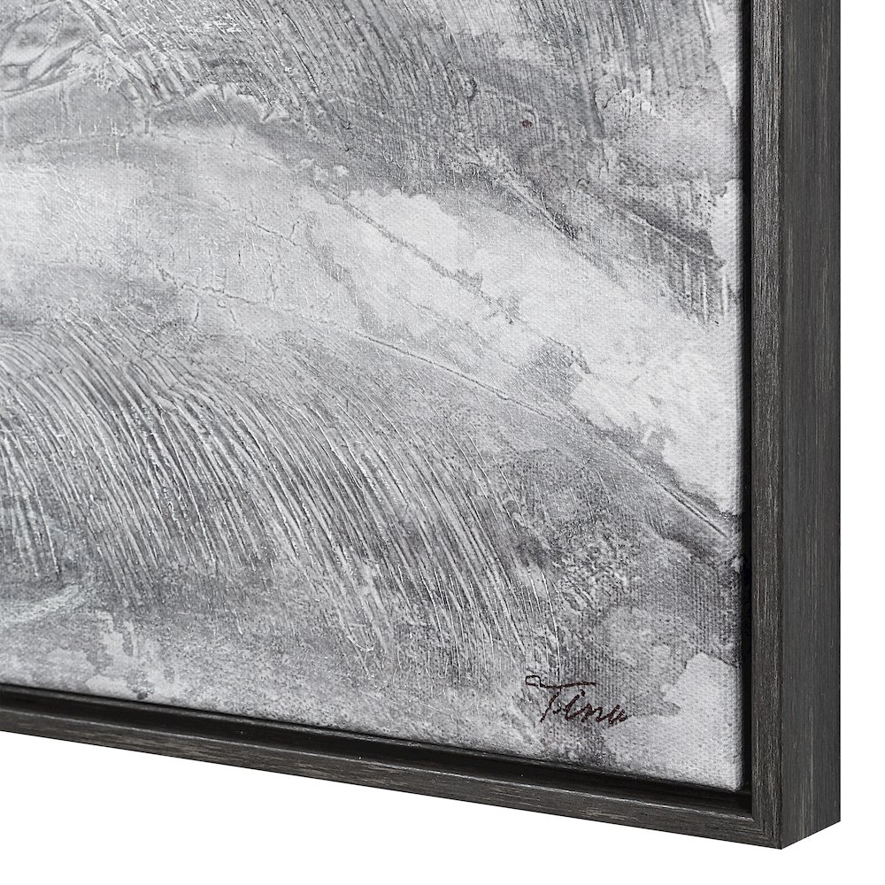Romi 30" H x 55" W Canvas Art, Grey. Picture 4