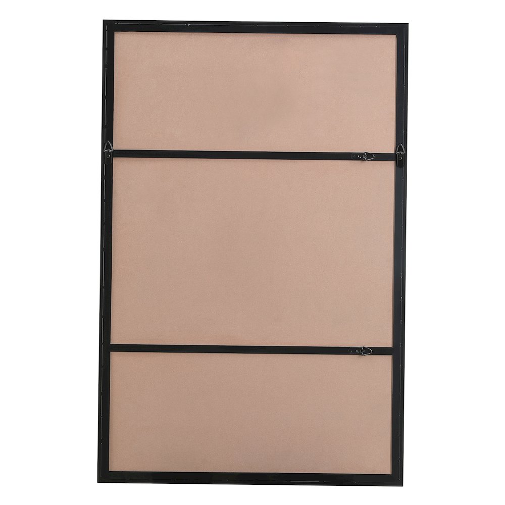 Annalise 45 x 30 Rectangular Framed Mirror. Picture 4