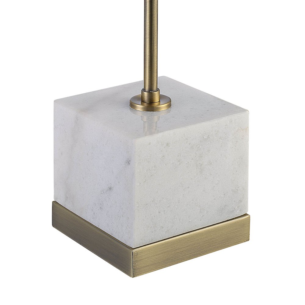 Volos 27" Length Table Lamp, White. Picture 9
