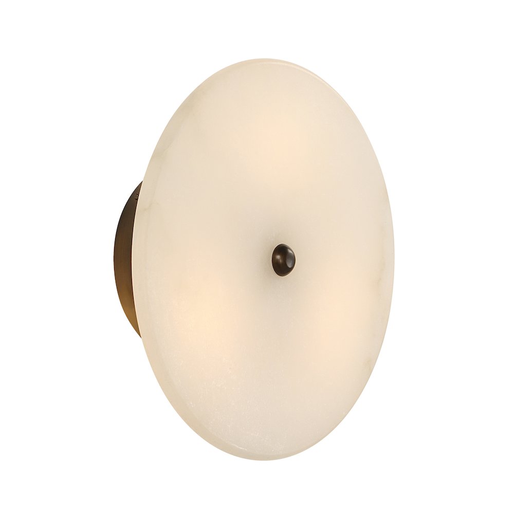 Lorenzo 12" Natural 3-Light Wall Sconce. Picture 2