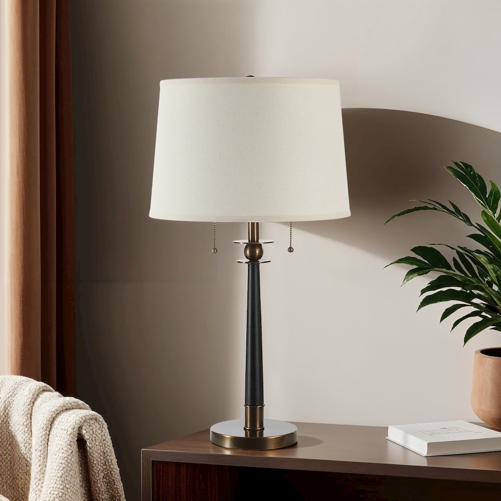 Agrinio 29" Height Table Lamp, Black. Picture 2