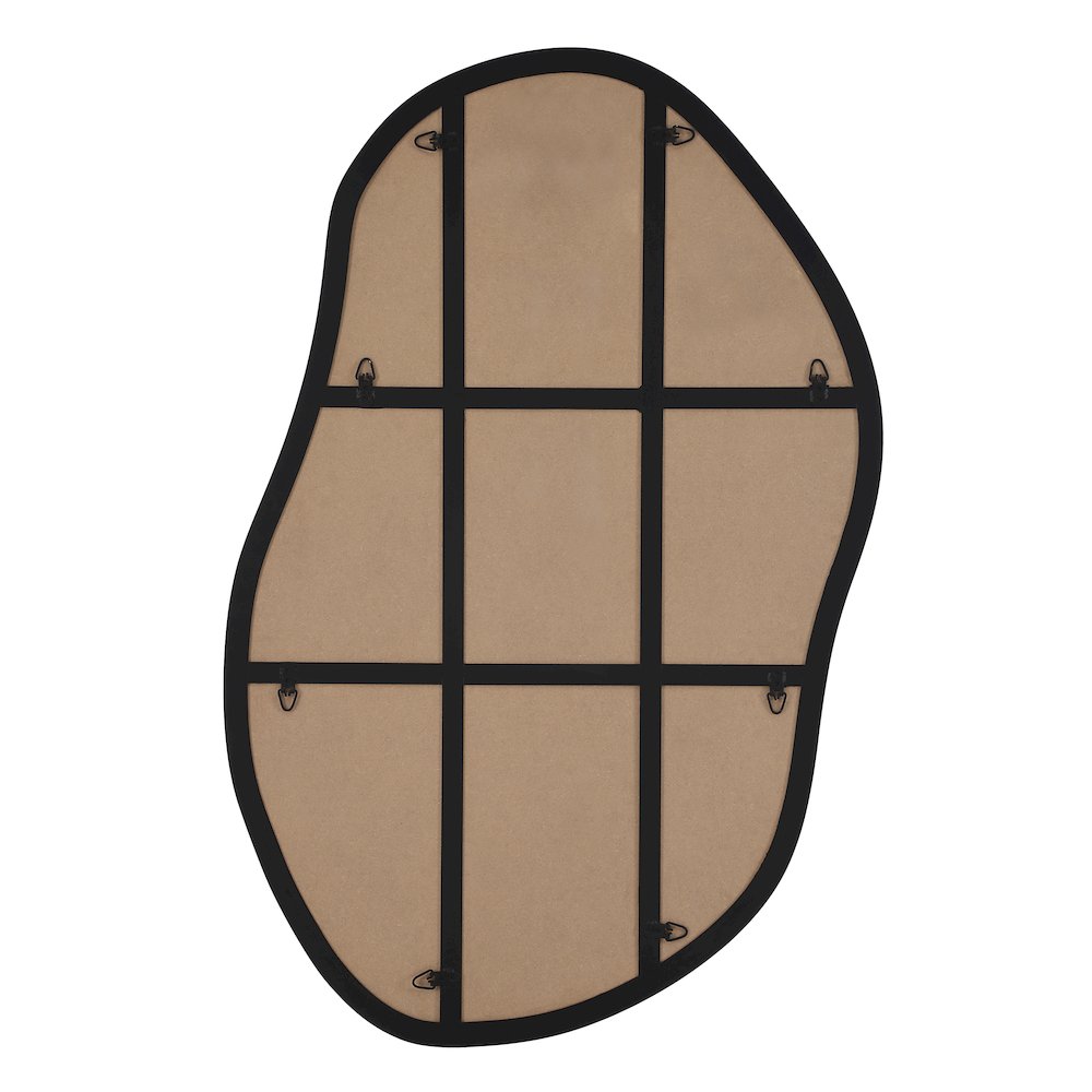 Jane Wall Mirror In Black Color. Picture 4